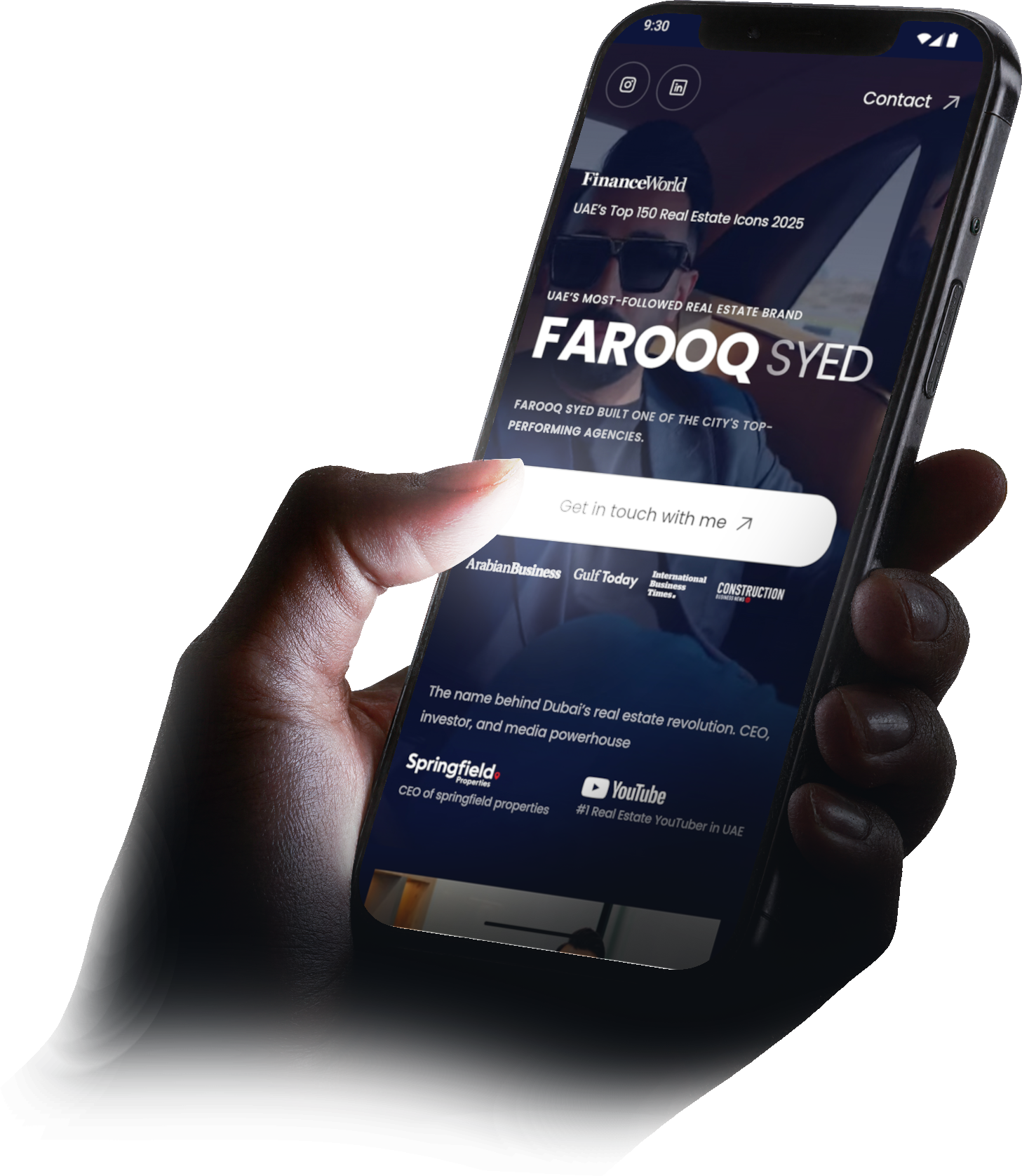 Phone mockup preview